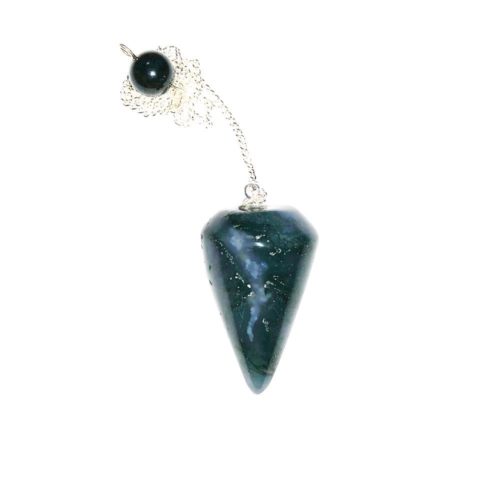 pendule-agate-mousse-cone