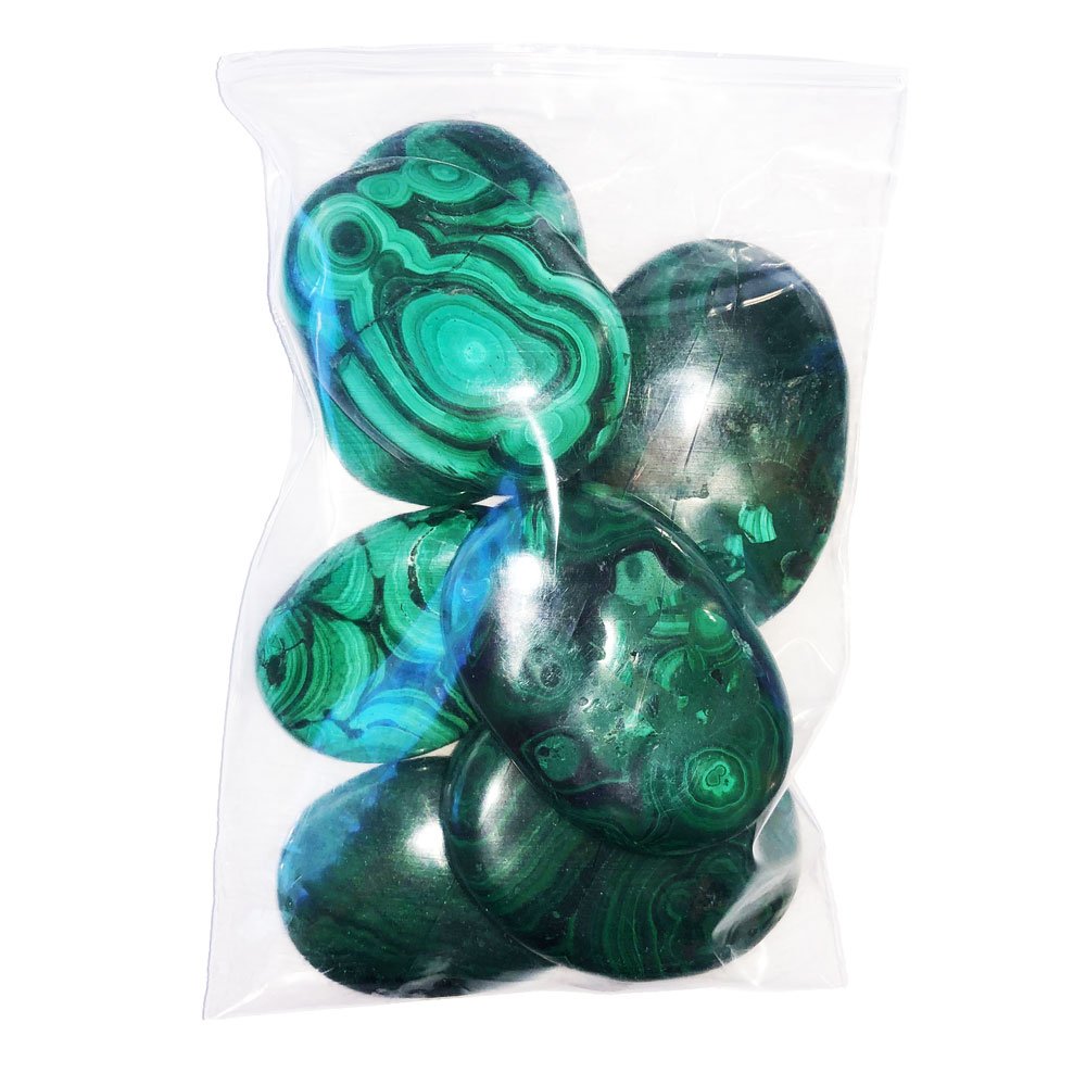 sachet-galets-malachite-500grs sachet galets malachite