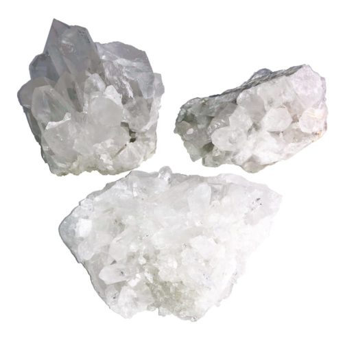 amas de quartz taille l