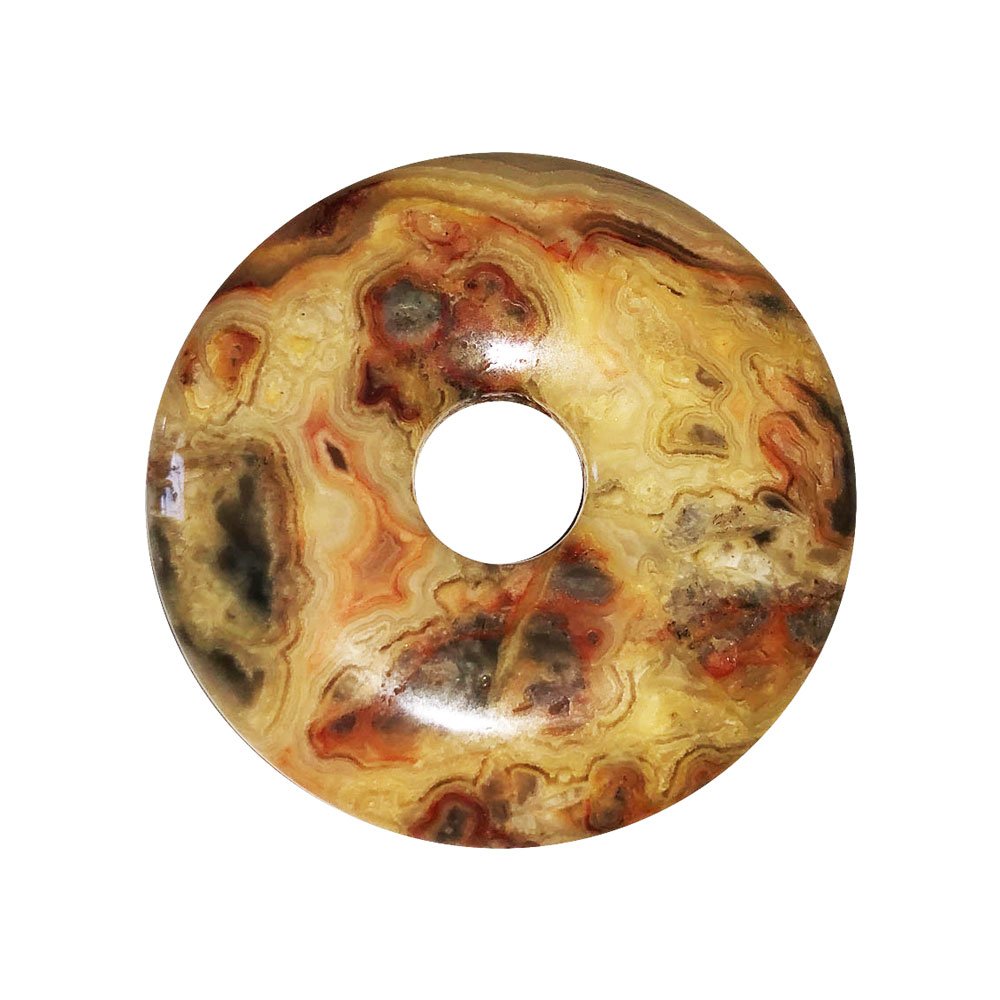 pi chinois donut agate crazy lace 40mm pi chinois donut agate crazy lace 40mm