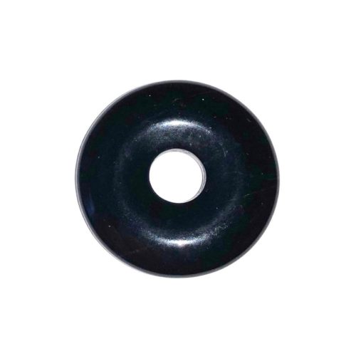 pi chinois donut agate noire 20mm