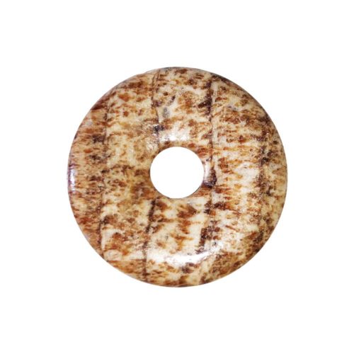 pi chinois donut aragonite marron 30mm