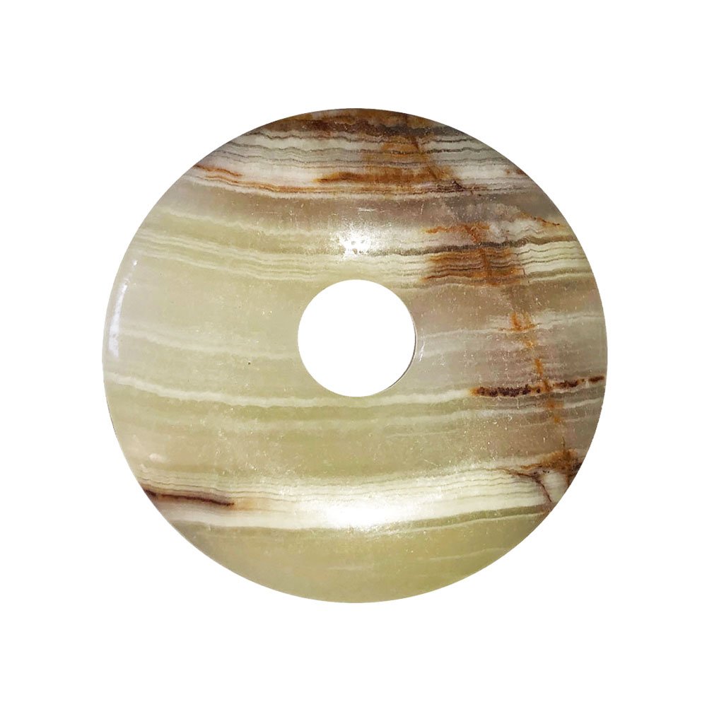 pi chinois donus aragonite verte 40mm pi chinois donus aragonite verte 40mm