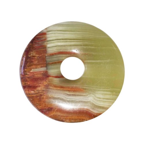 pi chinois donus aragonite verte 40mm
