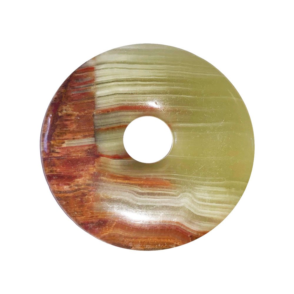 pi chinois donus aragonite verte 40mm pi chinois donus aragonite verte 40mm