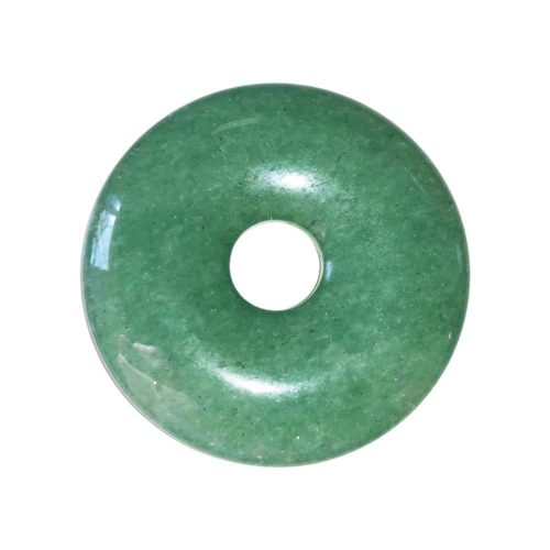 pi chinois donus aventurine verte 40mm