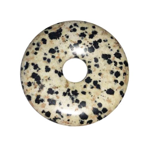 pi chinois donut jaspe dalmatien 40mm