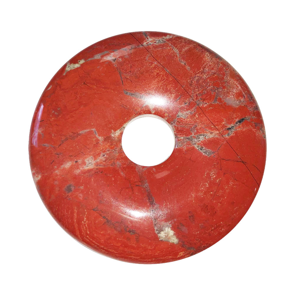 pi chinois donut jaspe rouge 50mm pi chinois donut jaspe rouge 50mm
