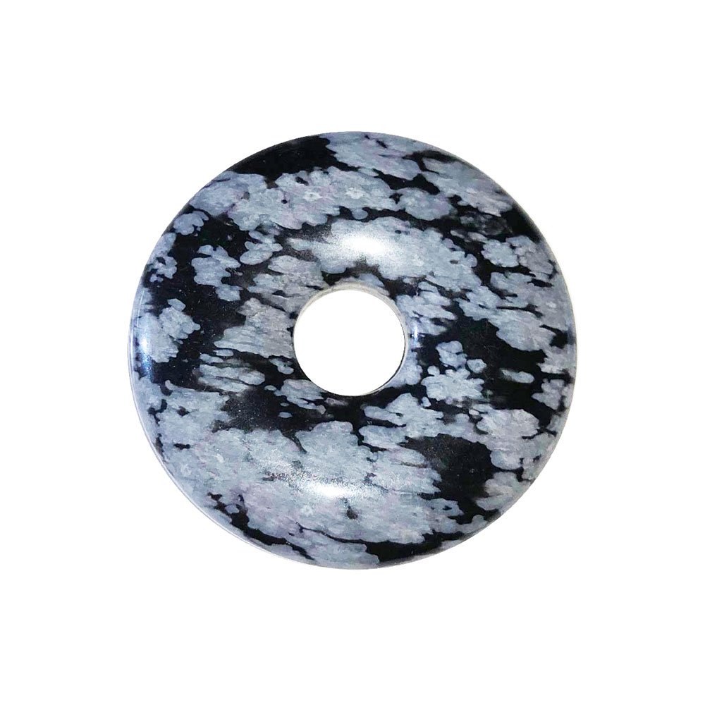 pi chinois donut obsidienne neige 30mm pi chinois donut obsidienne neige 30mm
