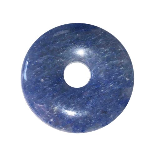 pi chinois donut quartz bleu 40mm