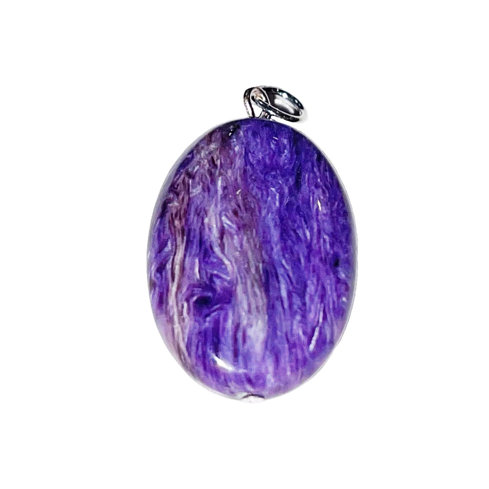 pendentif charoite pierre plate pendentif charoite pierre plate