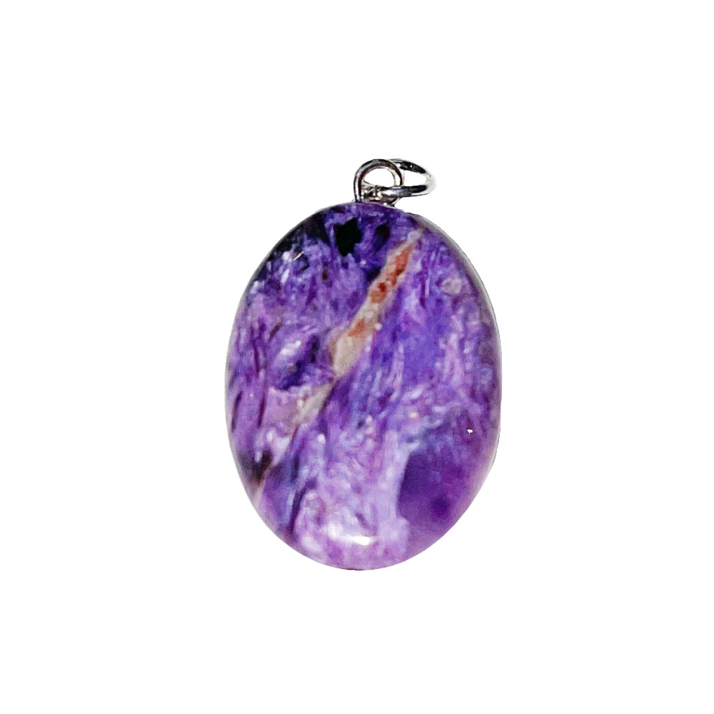 pendentif charoite pierre plate pendentif charoite pierre plate