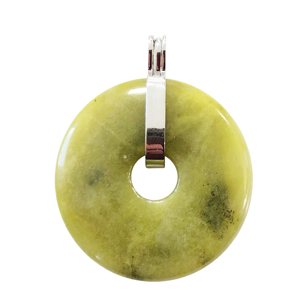 pendentif-jade-de-burma-pi-chinois-donut-support-universel-argente-40mm pendentif jade de burma pi chinois
