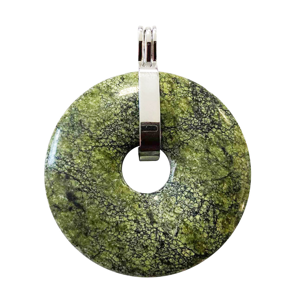 pendentif-jaspe-kambamba-pi-chinois-donut-support-universel-argente-40mm pendentif jaspe kambamba pi chinois