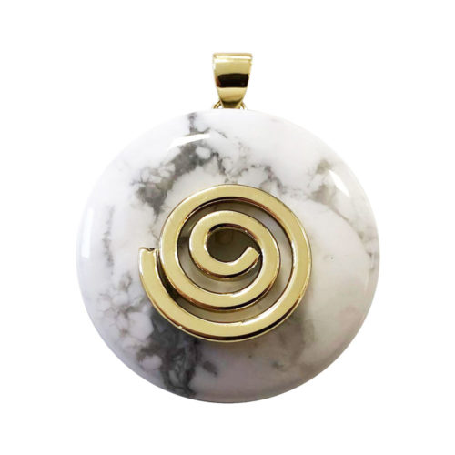 pendentif magnésite pi chinois