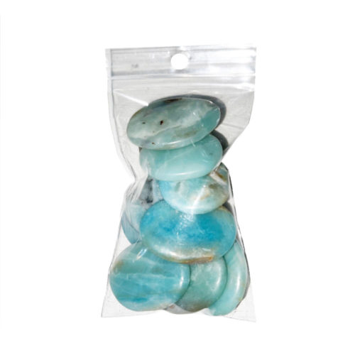 sachet galets amazonite 250grs