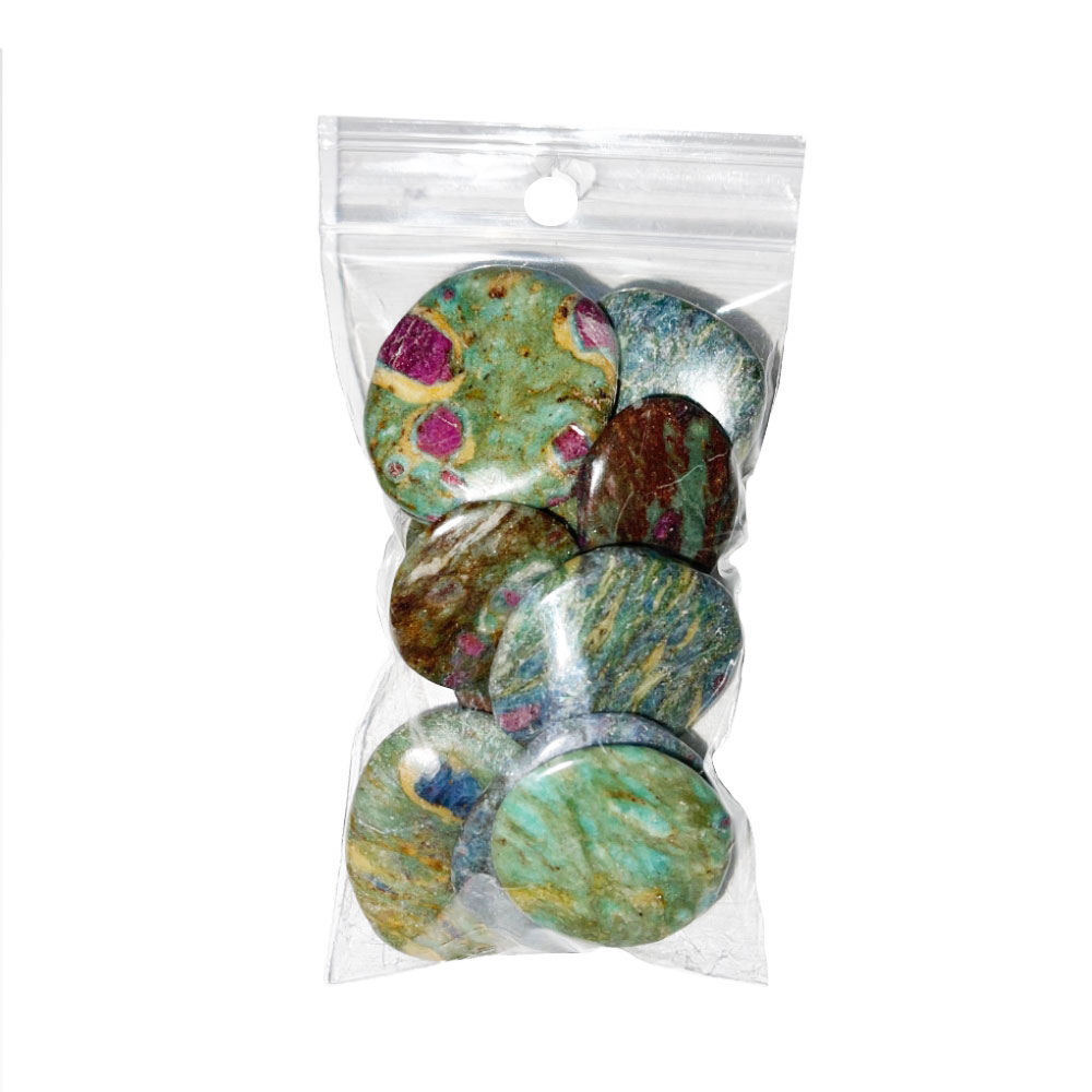 sachet galets rubis sur fuchsite 250grs sachet galets rubis sur fuchsite 250grs