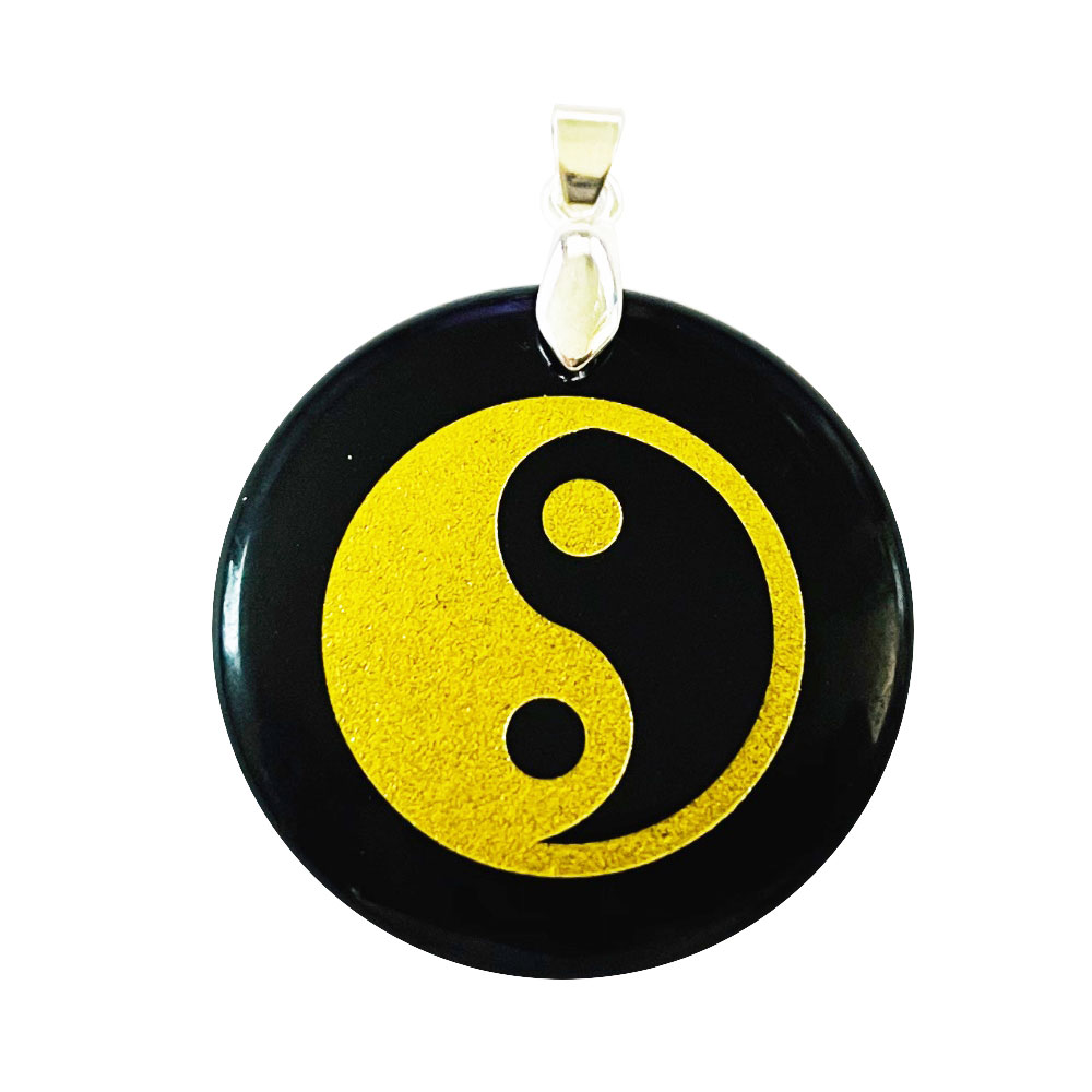 pendentif-obsidienne-noire-taoiste-yin-yang-01 Pendentif Obsidienne noire Taoïste Yin-Yang