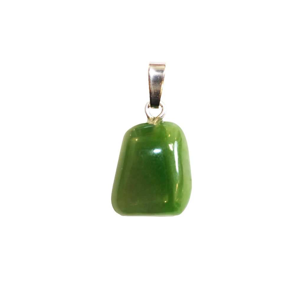 pendentif nephrite pierre roulée pendentif nephrite pierre roulée