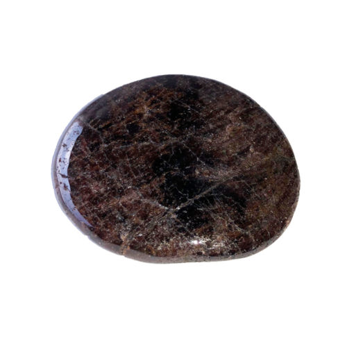 Pierre plate Grenat rouge