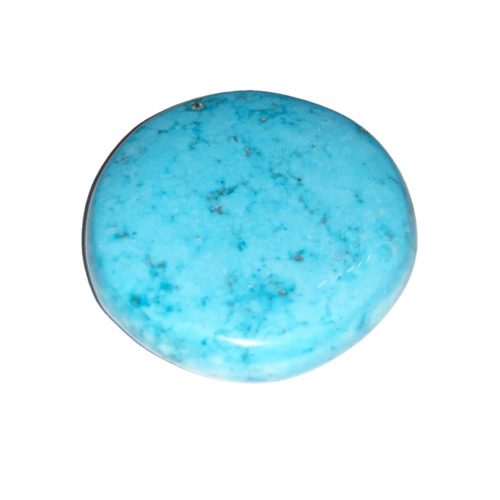 Pierre plate Howlite bleue