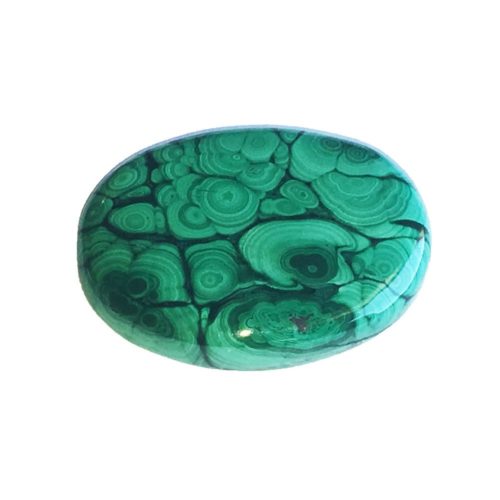Pierre plate Malachite