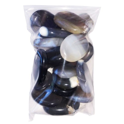 sachet pierres plates Agate botswana