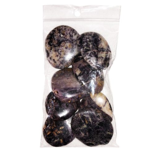 sachet pierres plates charoite