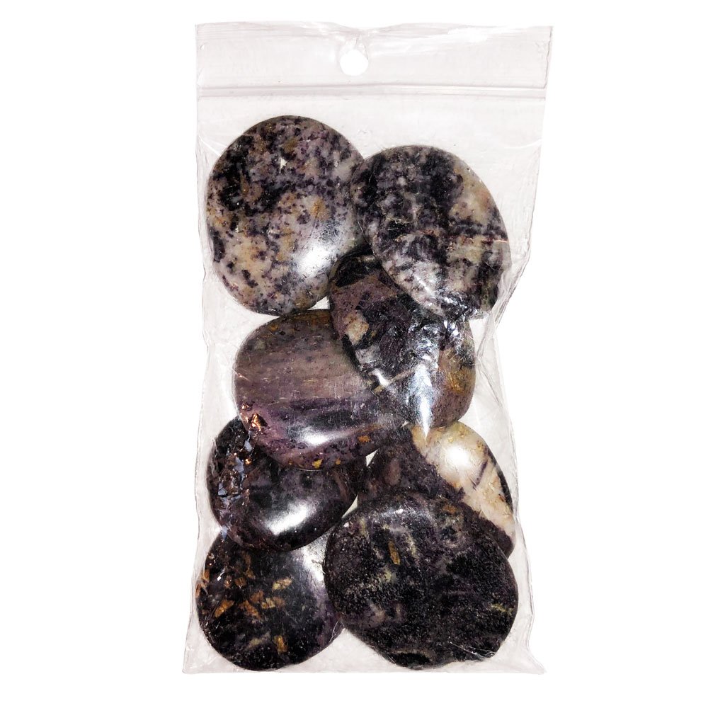 sachet-pierres-plates-charoite-250grs sachet pierres plates charoite