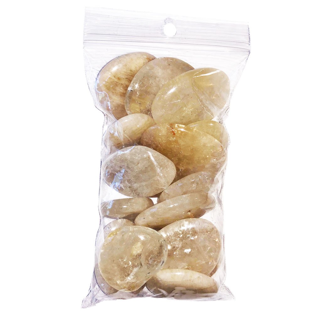 sachet-pierres-plates-citrine-250grs sachet pierres plates citrine