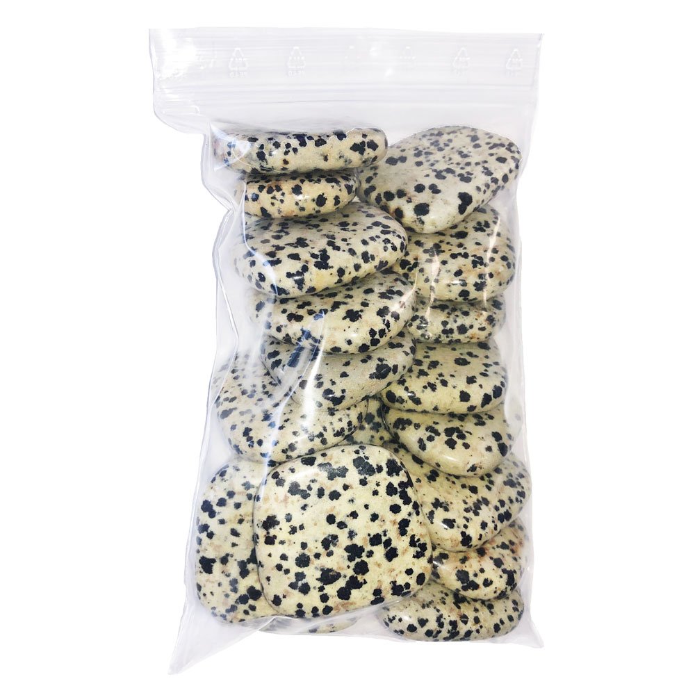 sachet-pierres-plates-jaspe-dalmatien-500grs sachet pierres plates jaspe dalmatien
