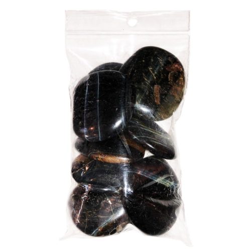 sachet pierres plates oeil de faucon