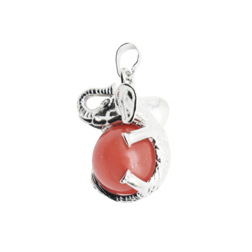 pendentif cristal melon d'eau elephant