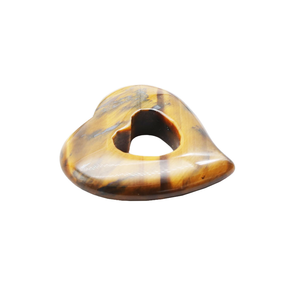 pendentif-oeil-de-tigre-pi-chinois-donut-coeur-02 pendentif pi chinois ou donut oeil de tigre coeur