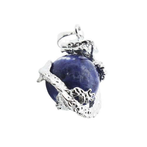 pendentif sodalite dragon