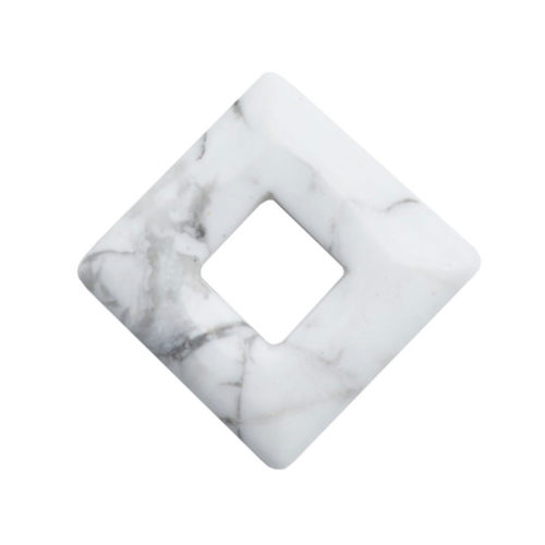 pi chinois ou donut howlite carré