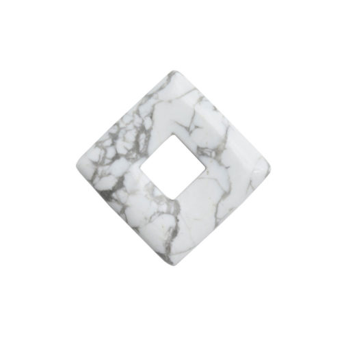 pi chinois ou donut howlite petit carré