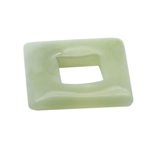 pi chinois ou donut jade carré