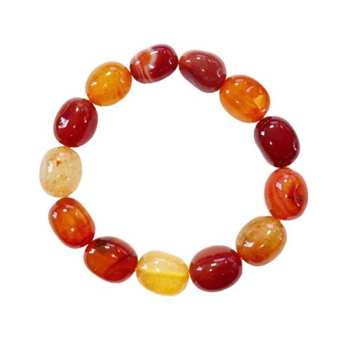 bracelet-cornaline-pierres-pepites