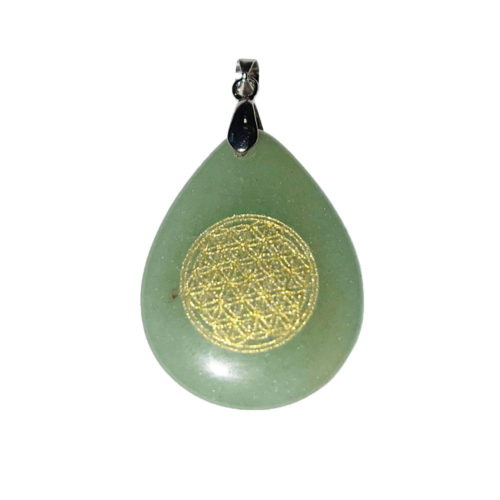 pendentif-aventurine-verte-goutte-fleur-de-vie