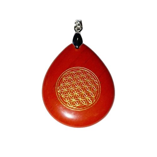 pendentif-jaspe-rouge-goutte-fleur-de-vie