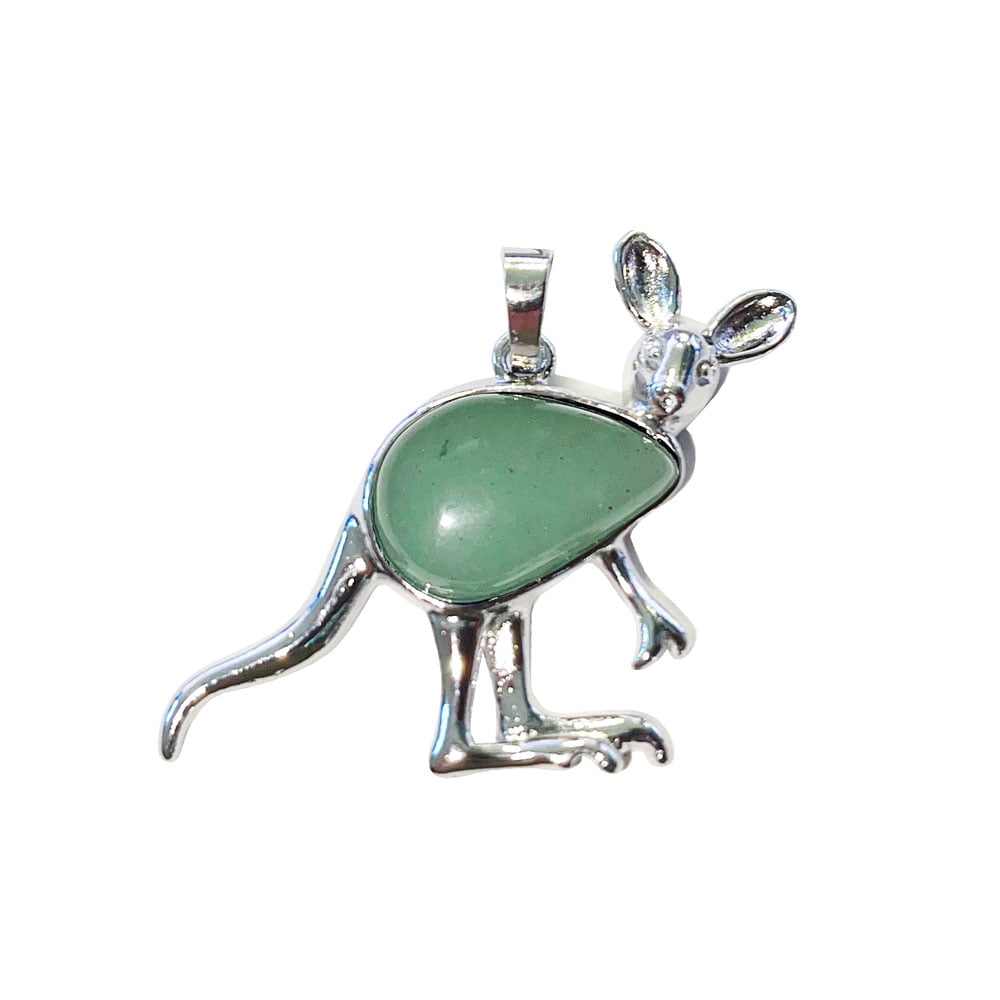 pendentif-aventurine-verte-kangourou-02 Pendentif Aventurine Verte Kangourou