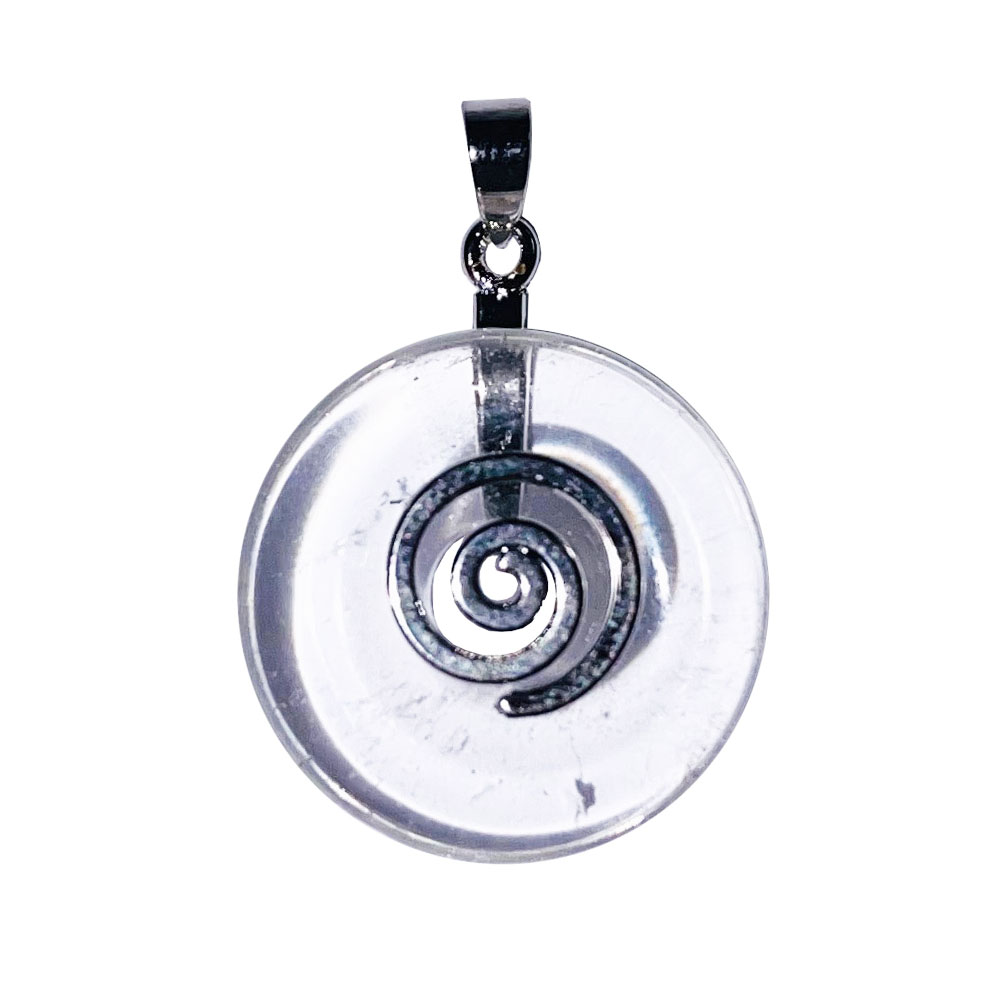 pendentif-pi-chinois-donut-cristal-de-roche-spirale-argentee-20mm endentif-pi-chinois-donut-cristal-de-roche-spirale-argentee-20mm