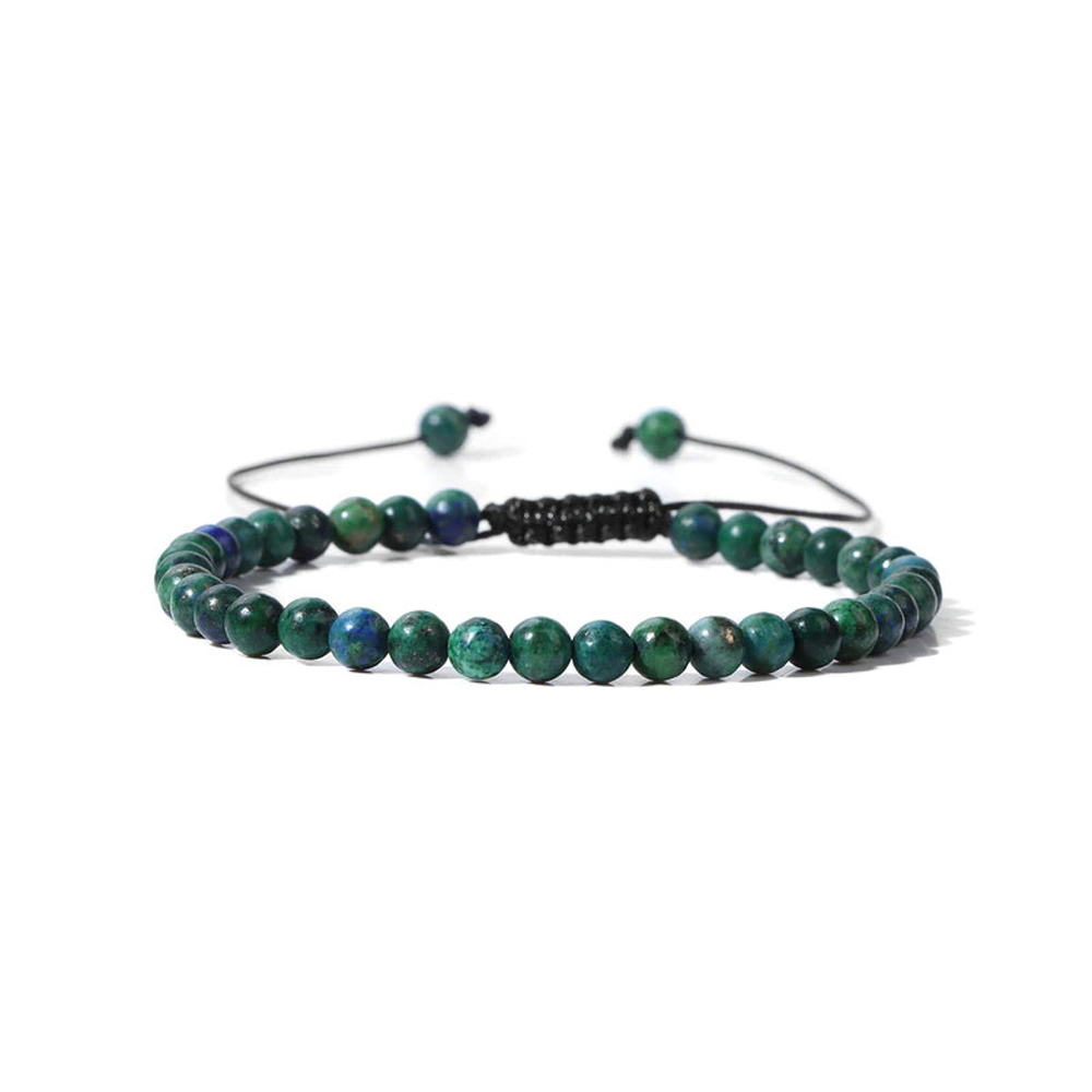 bracelet-azurite-malachite-pierres-boules-4mm-cordon-ajustable-01 bracelet azurite-malachite
