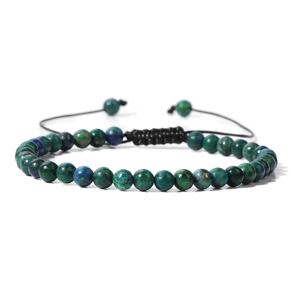 bracelet-azurite-malachite-pierres-boules-4mm-cordon-ajustable-02 bracelet azurite-malachite