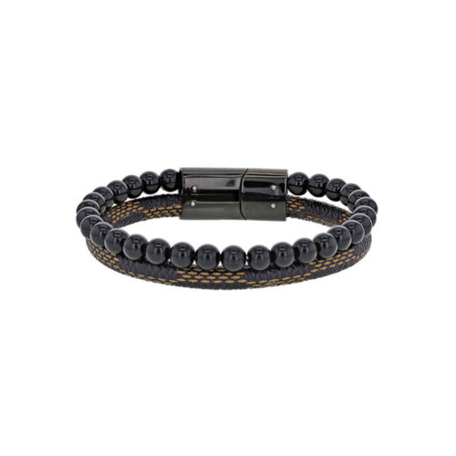 bracelet onyx pour lui
