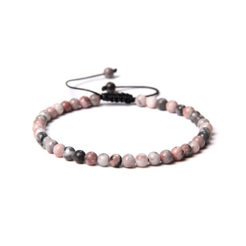 bracelet rhodonite pierres boules