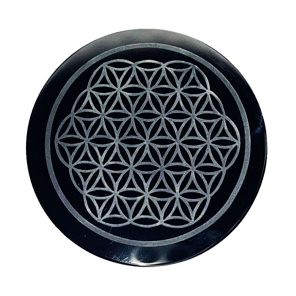 plaque-de-rechargement-obsidienne-noire-fleur-de-vie-7cm-02 plaque obsidienne noire fleur