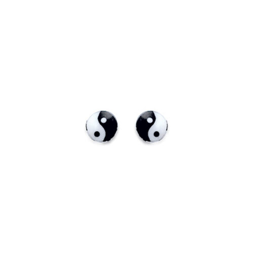 boucles oreilles yin-yang