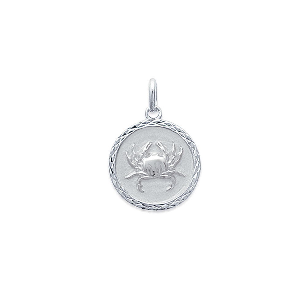 14821106-pendentif-cancer-signe-astrologique-2-argent pendentif cancer 2argent